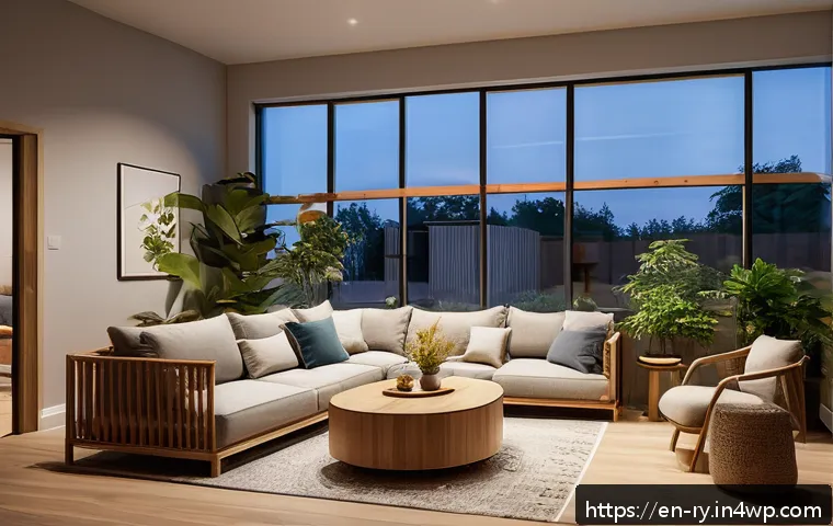 코리빙 커뮤니티의 효과적인 운영 전략 - A modern co-living common area featuring a spacious, multipurpose lounge with cozy sofas, warm ambie...